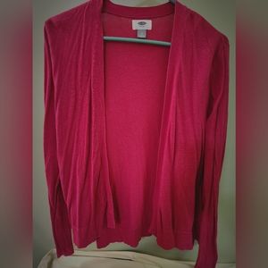 Hot pink Old Navy Cardigan